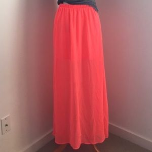 Bright Pink Forever 21 Skirt